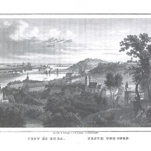 Buda és Pest 1856 - L.udwig Rohbock 16 metszete