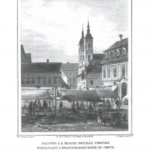 Buda és Pest 1856 - L.udwig Rohbock 16 metszete