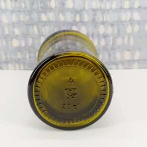 Vintage gyógyszertári barna üveg