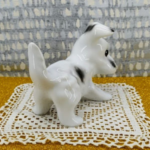Foxi kölyök - retro porcelán