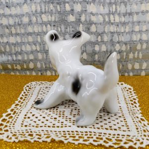 Foxi kölyök - retro porcelán