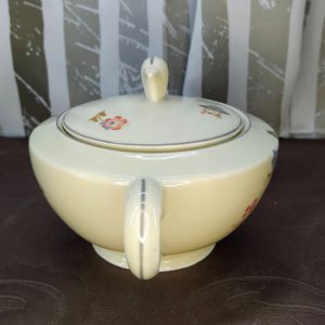 Gyönyörű Cseh vintage cukortartó