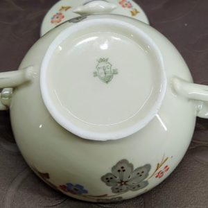 Gyönyörű Cseh vintage cukortartó