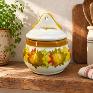 Kerámia fali fűszertartó / Ceramic Wall-Mounted Spice Holder – illusztratív élőkép / illustrative lifestyle image