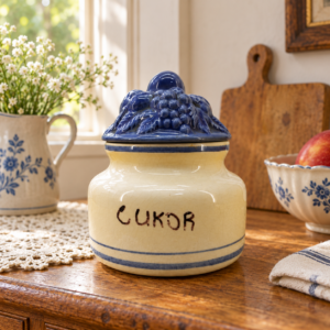 Fajansz cukortartó / Faience Sugar Bowl – illusztratív élőkép / illustrative lifestyle image