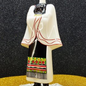 Nagyméretű Aquincum porcelán matyó legény