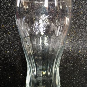 Retro vastagfalú 0,5 literes Coca-Colás pohárkészlet