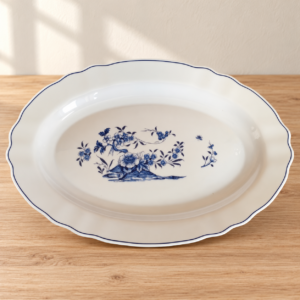 Francia Arcopal ovális pecsenyéstál / French Arcopal Oval Serving Platter – illusztratív élőkép / illustrative lifestyle image