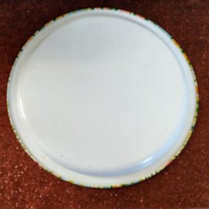 2 darab retro pléh tálca