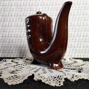 Bolgár kerámia likőrös szarv