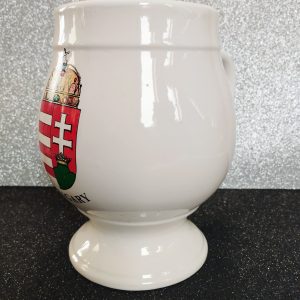 Címeres hasas kerámiakorsó