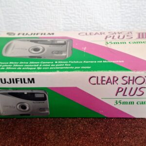Fujifilm Clear Shot Plus III – 35mm filmes fényképezőgép, dobozában, újszerű állapotú