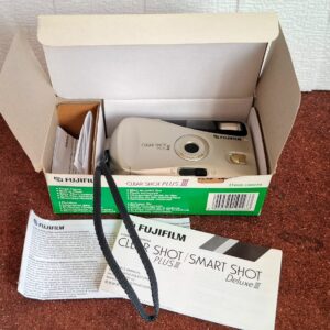Fujifilm Clear Shot Plus III – 35mm filmes fényképezőgép, dobozában, újszerű állapotú