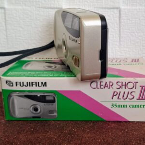 Fujifilm Clear Shot Plus III – 35mm filmes fényképezőgép, dobozában, újszerű állapotú