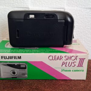 Fujifilm Clear Shot Plus III – 35mm filmes fényképezőgép, dobozában, újszerű állapotú