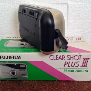 Fujifilm Clear Shot Plus III – 35mm filmes fényképezőgép, dobozában, újszerű állapotú