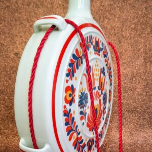 Hollóházi porcelán kulacs – „KERIPAR” rendelésre