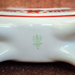 Hollóházi porcelán kulacs – „KERIPAR” rendelésre