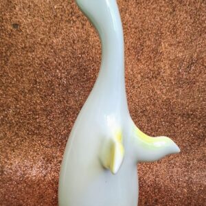Hollóházi porcelán liba figura
