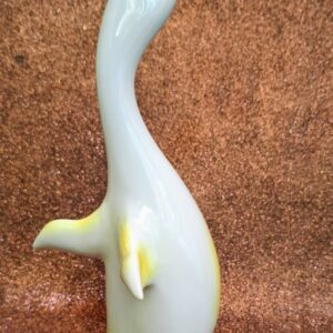 Hollóházi porcelán liba figura
