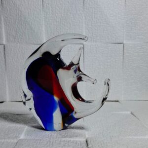 murano üveg, muránói üveg, murano hal, murano angyalhal, muránói díszüveg, muranói hal figura, kézzel fújt üveg, kézműves üvegfigura, üveg dísztárgy, színes üveg hal, vintage murano, murano paperweight, muranói műtárgy, üvegművészeti alkotás, olasz üveg, olasz művészeti üveg, díszüveg hal, vitrindísz, collectible glass fish, retro üveg figura, Murano glass, Murano fish, Murano angelfish, hand-blown glass, art glass sculpture, Murano art glass, glass fish figurine, colored glass sculpture, Italian glass, vintage Murano, Murano collectible, Murano paperweight fish, glass decor piece, Mid-century art glass handcrafted glass, Venetian glass, decorative glass fish, glass figurine, art glass collectible, retro glass sculpture,