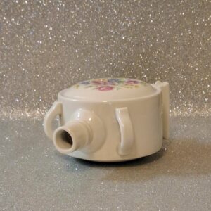 zsolnay, zsolnay pécs, porcelán flaska, porcelán kulacs, virágmintás porcelán, vintage porcelán, retro porcelán, magyar porcelán, pécsi porcelán, romantikus dekor, shabby chic, cottage decor, gyűjtői porcelán, díszflaska