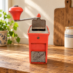 MIRKÖZ retro kávédaráló / MIRKÖZ Retro Coffee Grinder – illusztratív élőkép / illustrative lifestyle image