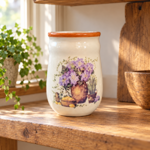 Kerámia tejfölös csupor / Ceramic Cream Pot – illusztratív élőkép / illustrative lifestyle image