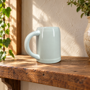 Gránit Gyár fehér kiskorsó – Magyar Kerámia Szövetség / Gránit Factory Small White Jug – Magyar Kerámia Szövetség – illusztratív élőkép / illustrative lifestyle image
